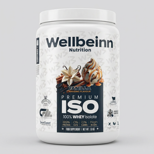 Proteinn 100% Whey Isolate — Chocolate, Vainilla o Cookies