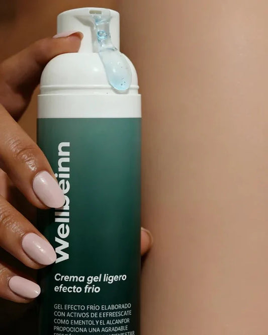 Crema Gel Efecto Frío — Mentol y Alcanfor para Piernas, 100 ml