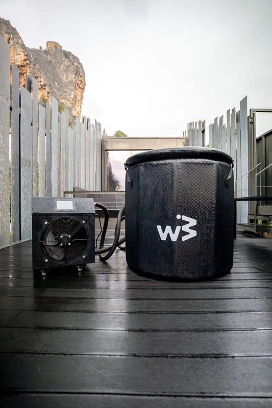 Wellbeinn Cryo Bath — Bañera de Agua Fría con Motor Chiller y Ozono