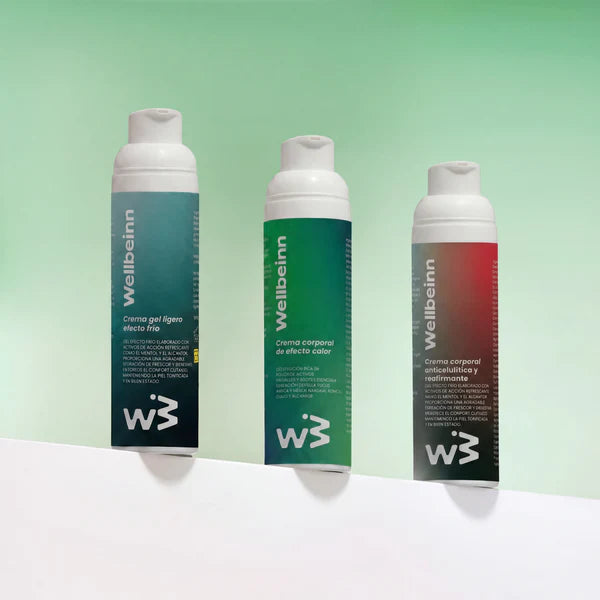 Pack 3 Geles Corporales — Frío, Calor y Anticelulítica, 3 x 100 ml