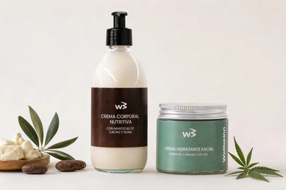 Pack Wellbeinn Esenciales — Crema Facial 50 ml + Crema Corporal 250 ml