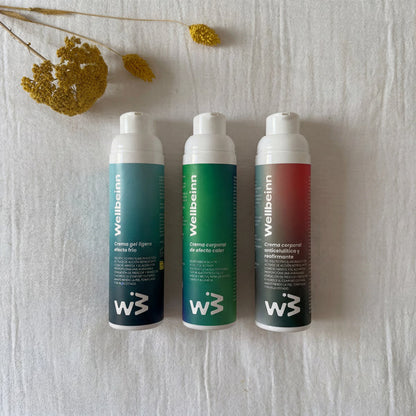 Pack 3 Geles Corporales — Frío, Calor y Anticelulítica, 3 x 100 ml