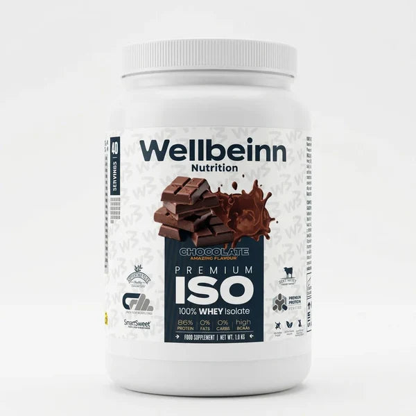 Proteinn 100% Whey Isolate — Chocolate, Vainilla o Cookies