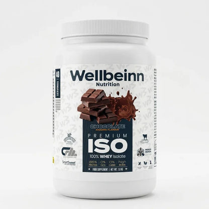Proteinn 100% Whey Isolate — Chocolate, Vainilla o Cookies