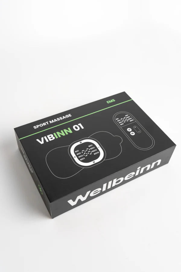 VIBINN 01 — Electroestimulador Muscular EMS con Calor y Mando