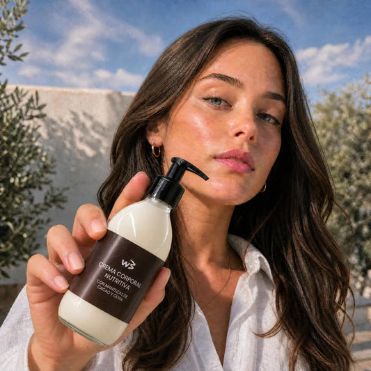 Crema Corporal Nutritiva con Manteca de Cacao y Oliva Ecológicos — 250 ml