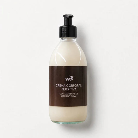 Crema Corporal Nutritiva con Manteca de Cacao y Oliva Ecológicos — 250 ml