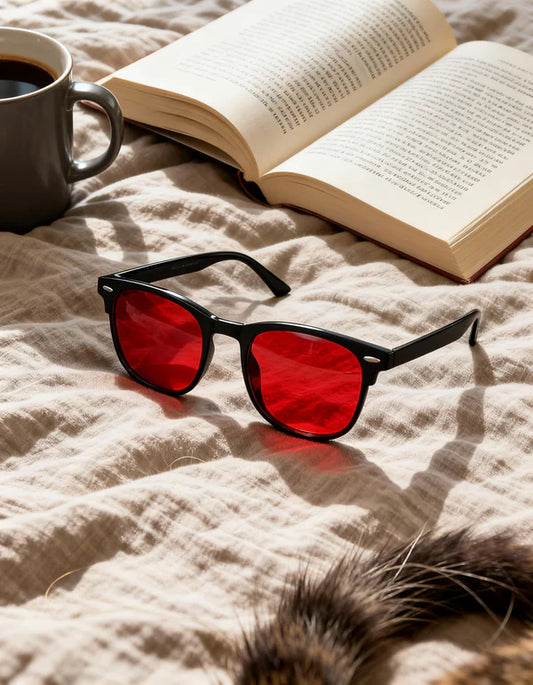 Gafas Red Horizon — Filtro de Luz Azul 480-530nm para la Noche