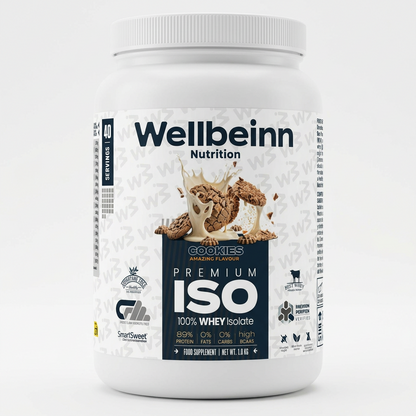 Proteinn 100% Whey Isolate — Chocolate, Vainilla o Cookies
