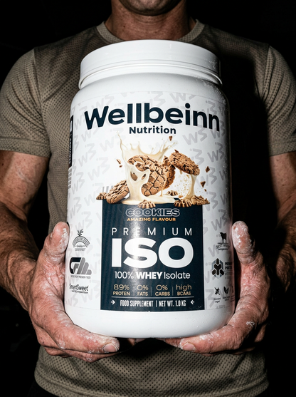 Proteinn 100% Whey Isolate — Chocolate, Vainilla o Cookies