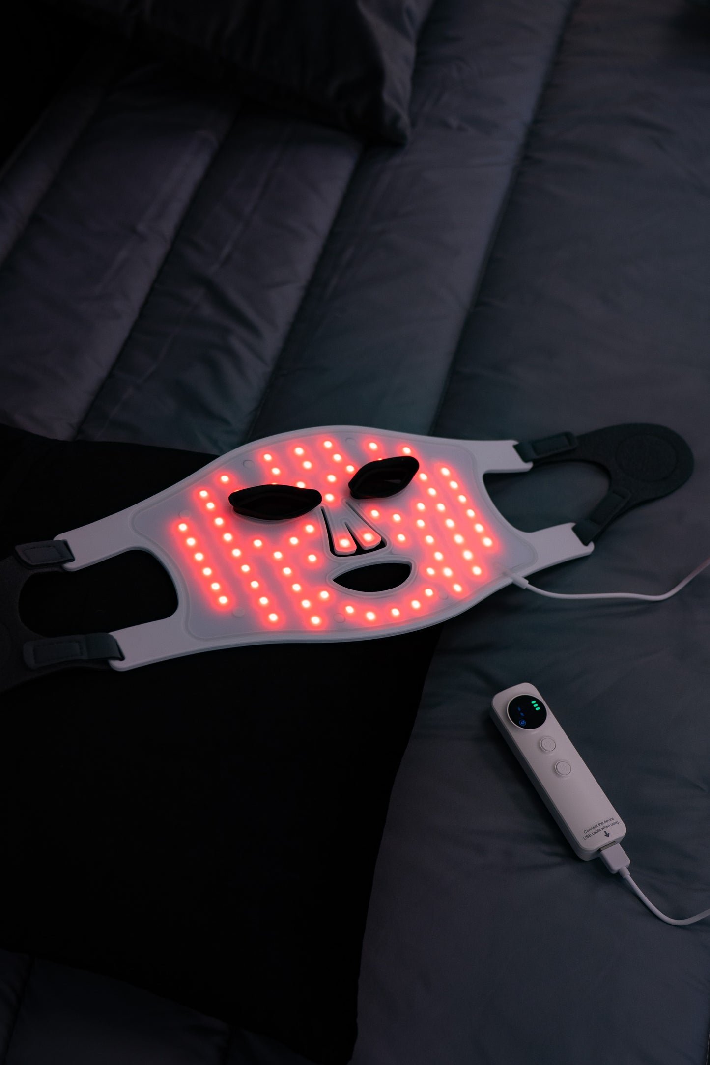 Redinn Mask — Máscara de Luz Roja LED Facial 633nm y 830nm