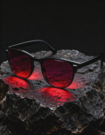 Gafas Red Horizon — Filtro de Luz Azul 480-530nm para la Noche