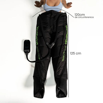 Botas de Presoterapia HIGHFLY PRO MAX — 6 Cámaras Independientes, 10 Programas